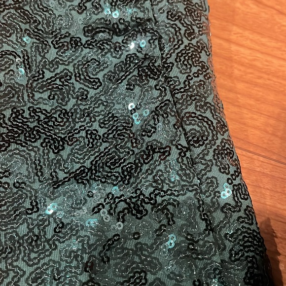 NWTs- Tipsy elves, dark, green, sequin leggings - Picture 9 of 10